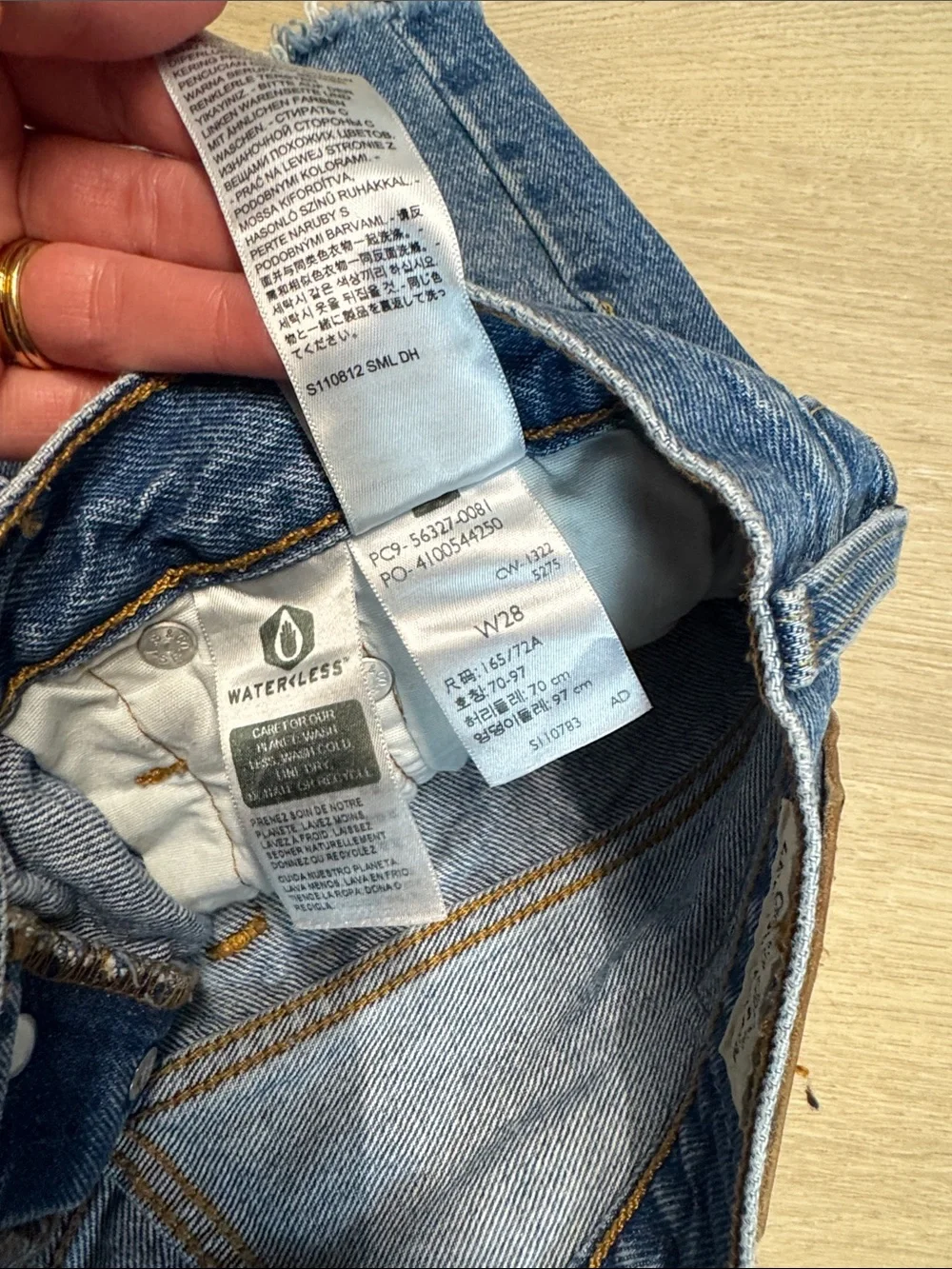Levi’s 501 High Waisted Cutoff Shorts - Picture 5 of 5